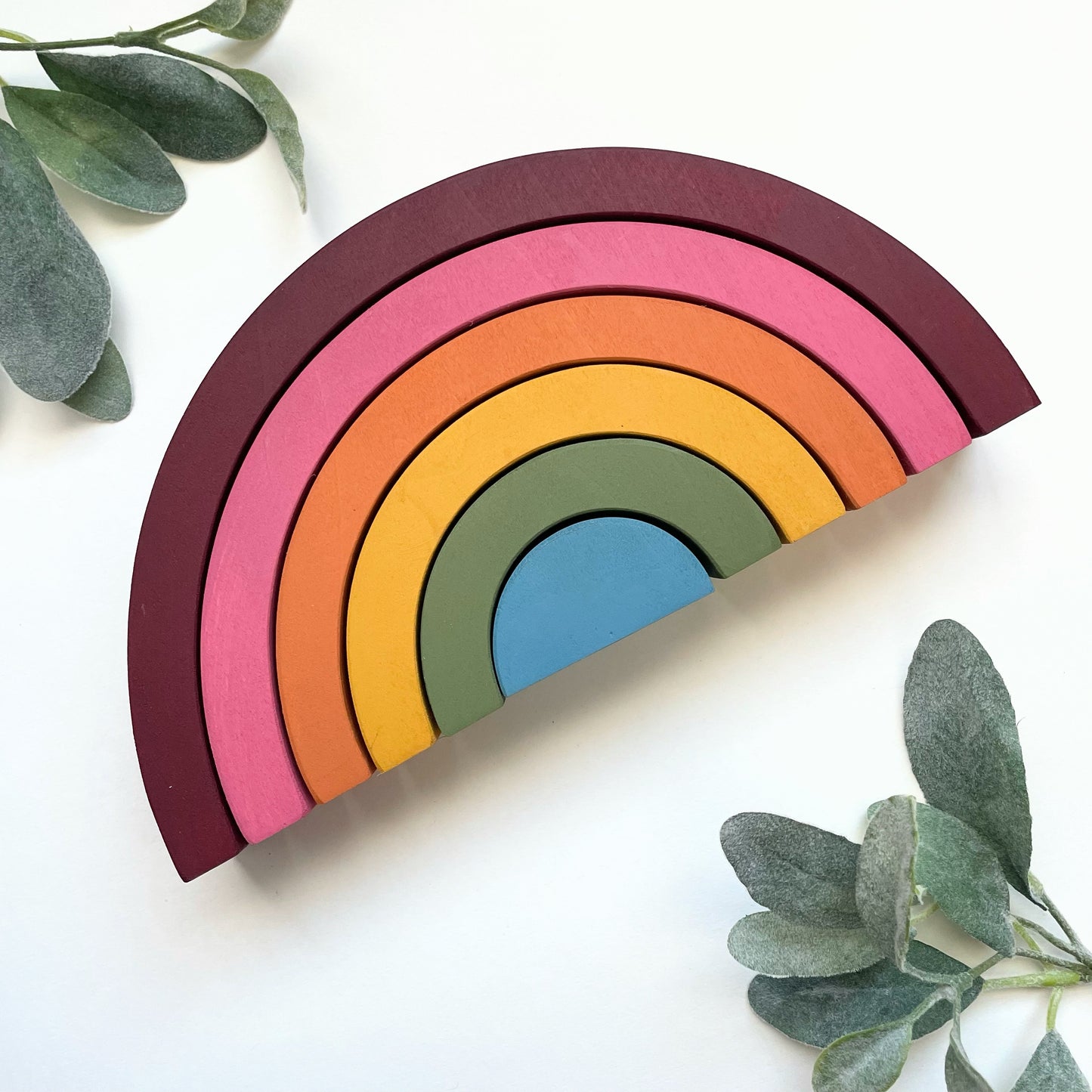 Chunky rainbow stacker - Vintage